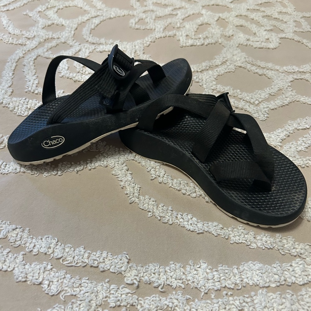 Chaco Women's Black Strappy Sandals